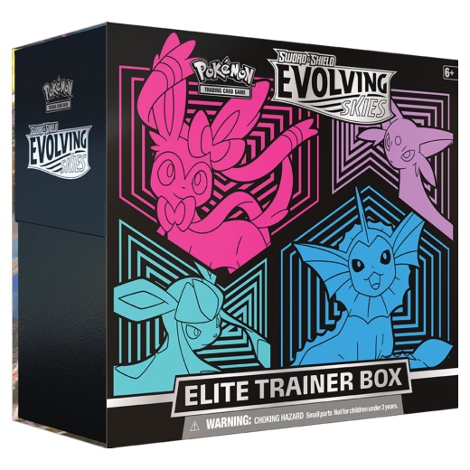 Pokémon TCG: Evolving Skies - Elite Trainer Box Eevee 2 i gruppen hos Spelexperten (POK80894-VEGS)