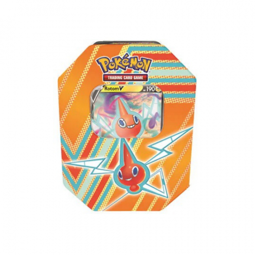 Pokémon TCG: Hidden Potential Tin - Fall 2022 - Rotom V i gruppen SELSKABSSPIL / Pokémon hos Spelexperten (POK85116-ROT)