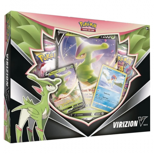 Pokémon TCG: Virizion V Box i gruppen  hos Spelexperten (POK85120)