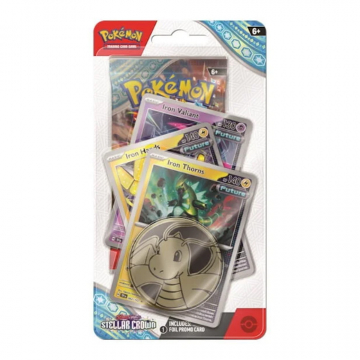 Pokémon TCG: Stellar Crown Premium Checklane Iron Thorns i gruppen SELSKABSSPIL / Pokémon hos Spelexperten (POK85918-III)