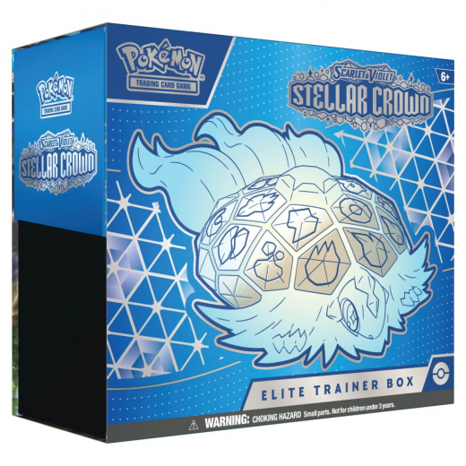 Pokémon TCG: Stellar Crown Elite Trainer Box i gruppen SELSKABSSPIL / Pokémon hos Spelexperten (POK85922)