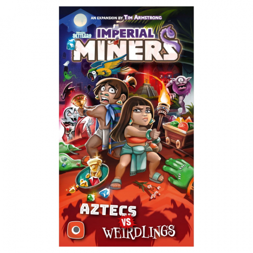 Imperial Miners: Aztecs vs Weirdlings (Exp.) i gruppen SELSKABSSPIL / Udvidelser hos Spelexperten (POR89500)