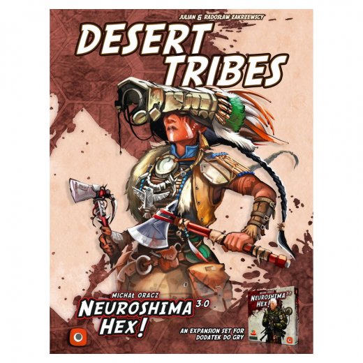 Neuroshima Hex! 3.0 - Desert Tribes (Exp.) i gruppen SELSKABSSPIL / Udvidelser hos Spelexperten (POR89579)