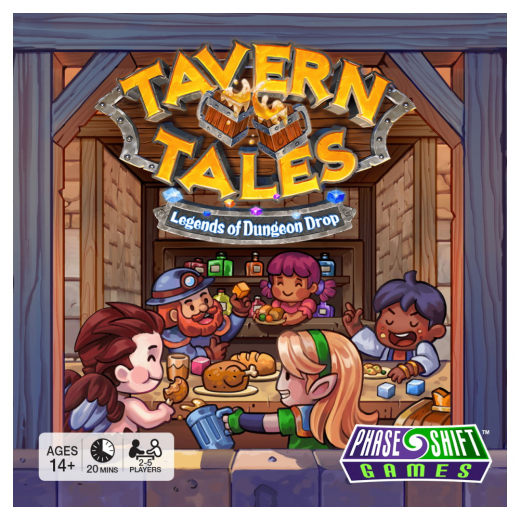 Tavern Tales: Legends of Dungeon Drop i gruppen SELSKABSSPIL / Kortspil hos Spelexperten (PSG201)