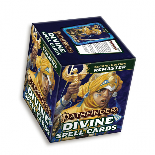 Pathfinder RPG: Divine Spell Cards (Remastered) i gruppen SELSKABSSPIL / Rollespil / Pathfinder hos Spelexperten (PZO10005MC)