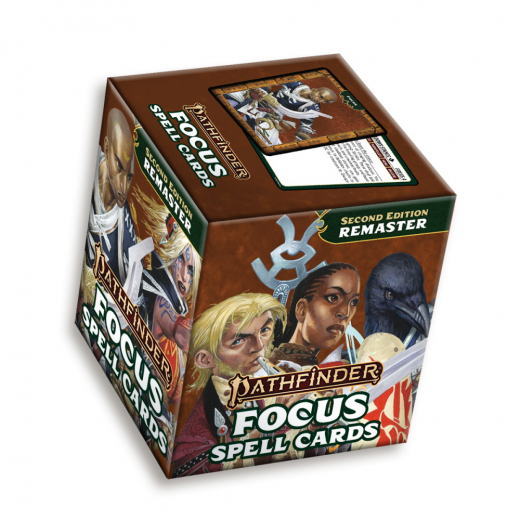 Pathfinder RPG: Focus Spell Cards (Remastered) i gruppen SELSKABSSPIL / Rollespil / Pathfinder hos Spelexperten (PZO10007MC)