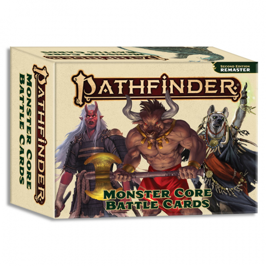 Pathfinder RPG: Monster Core Battle Cards i gruppen SELSKABSSPIL / Rollespil / Pathfinder hos Spelexperten (PZO10008MC)