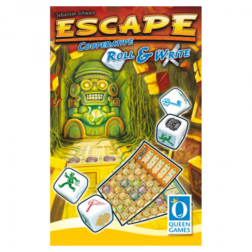 Escape: Roll & Write i gruppen SELSKABSSPIL / Strategispil hos Spelexperten (QNG1054)