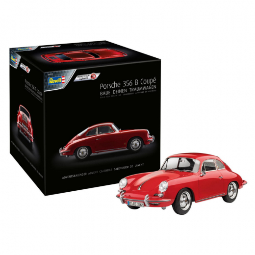 Revell - Adventskalender Porsche 356 B Coupé i gruppen PUSLESPIL / Modelbygning / Revell / Køretøj hos Spelexperten (R-01029)