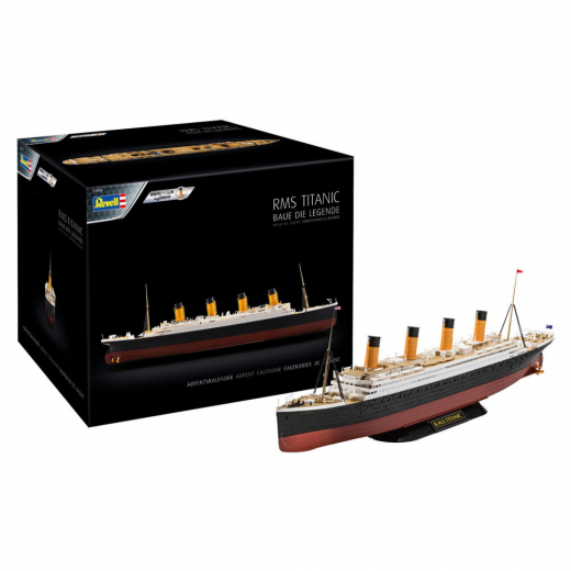 Revell - Adventtikalenteri RMS Titanic i gruppen PUSLESPIL / Modelbygning / Revell / Køretøj hos Spelexperten (R-01038)