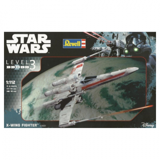 Revell Star Wars - X-Wing Fighter 1:112 - 21 pc i gruppen PUSLESPIL / Modelbygning / Revell / Star Wars hos Spelexperten (R-03601)