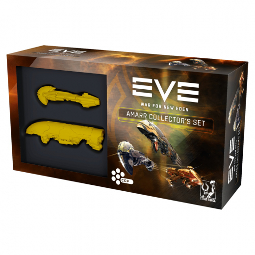 EVE: War for New Eden - Amarr Collector's Set (Exp.) i gruppen SELSKABSSPIL / Udvidelser hos Spelexperten (REBEVE463)