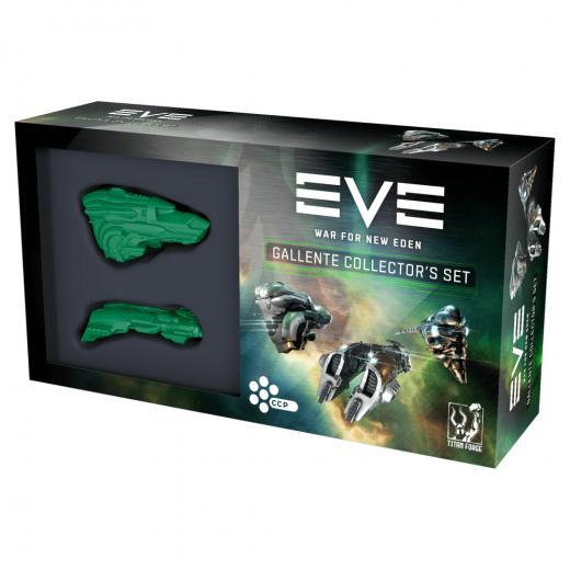 EVE: War for New Eden - Gallente Collector's Set (Exp.) i gruppen SELSKABSSPIL / Udvidelser hos Spelexperten (REBEVE470)