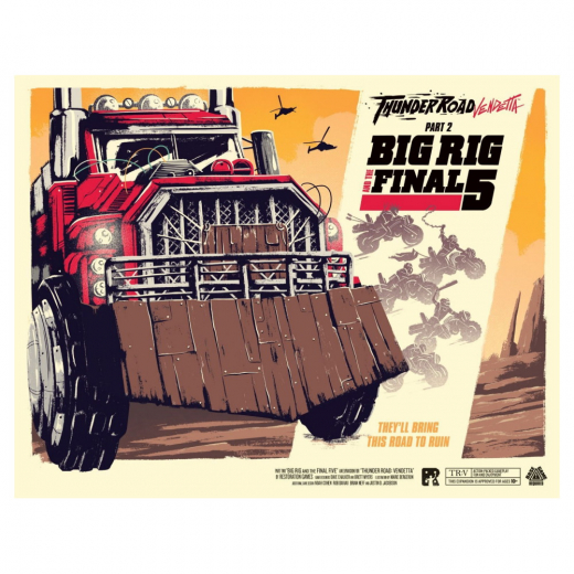 Thunder Road: Vendetta - Big Rig and the Final Five (Exp.) i gruppen SELSKABSSPIL / Udvidelser hos Spelexperten (REO9411)