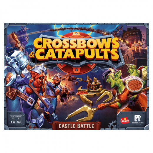 Crossbows & Catapults: Castle Battle i gruppen SELSKABSSPIL / Familiespil hos Spelexperten (REO9600)