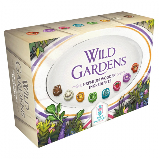 Wild Gardens: Premium Wooden Ingredients (Exp.) i gruppen SELSKABSSPIL / Tilbehør / Andet hos Spelexperten (RGB03002)