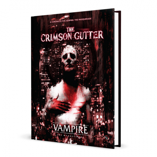 Vampire: The Masquerade RPG - Crimson Gutter i gruppen SELSKABSSPIL / Rollespil / Vampire: The Masquerade hos Spelexperten (RGD01146)