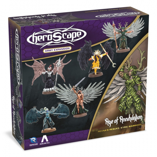 Heroscape: Revna's Rebuke - Kyrie Warriors Army Expansion i gruppen SELSKABSSPIL / Strategispil hos Spelexperten (RGD02698)