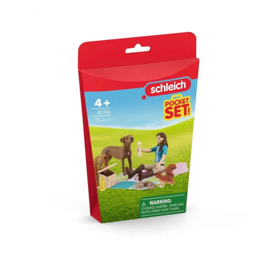 Schleich Picnic med Lisa i gruppen LEGETØJ / Figurer og legesæt / Schleich hos Spelexperten (S-42746)