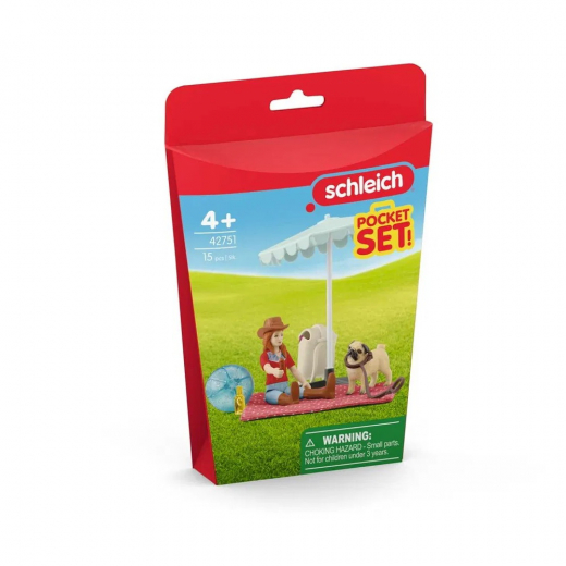 Schleich En tur til stranden i gruppen LEGETØJ / Figurer og legesæt / Schleich hos Spelexperten (S-42751)