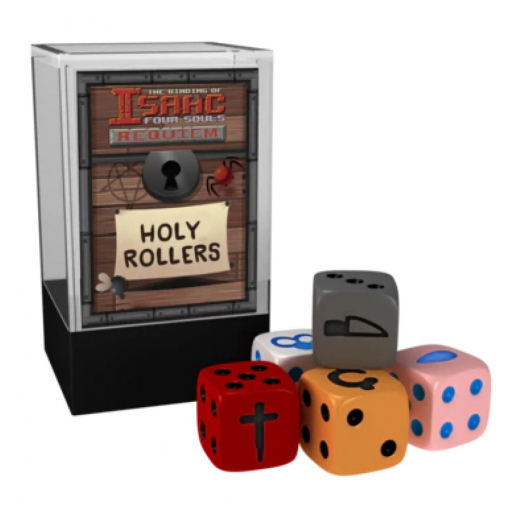 The Binding of Isaac: Four Souls Holy Rollers Dice Set i gruppen SELSKABSSPIL / Tilbehør / Terninger & tilbehør hos Spelexperten (S71BOI3061E)