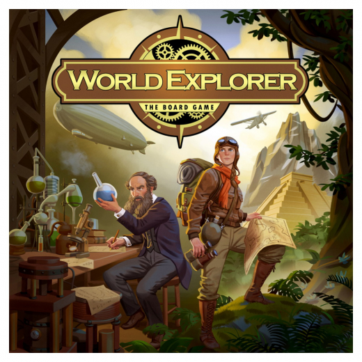 World Explorer: The Boardgame i gruppen SELSKABSSPIL / Familiespil hos Spelexperten (SBDK00189)