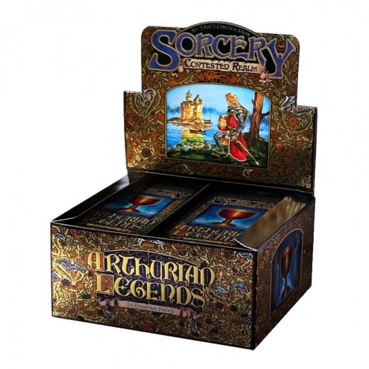 Sorcery: Contested Realm - Arthurian Legends Display i gruppen SELSKABSSPIL / Kortspil hos Spelexperten (SCRAL-DIS)