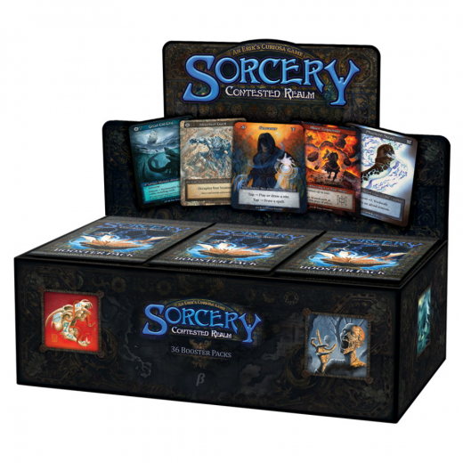 Sorcery: Contested Realm - Beta Booster Display i gruppen SELSKABSSPIL / Kortspil hos Spelexperten (SCRB002-DIS)