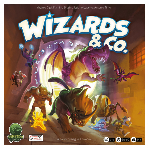 Wizards & Co. i gruppen SELSKABSSPIL / Kortspil hos Spelexperten (SIF00080)