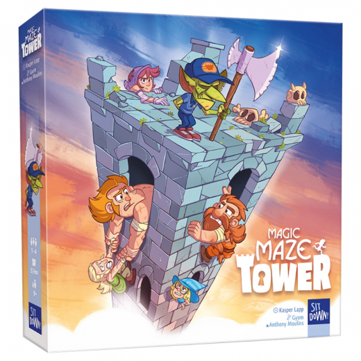 Magic Maze Tower i gruppen SELSKABSSPIL / Strategispil hos Spelexperten (SIT0444)