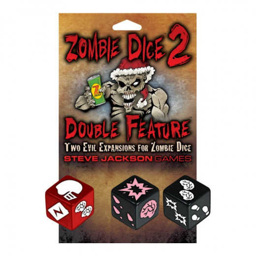 Zombie Dice 2: Double Feature (Exp.) i gruppen SELSKABSSPIL / Udvidelser hos Spelexperten (SJG131324)