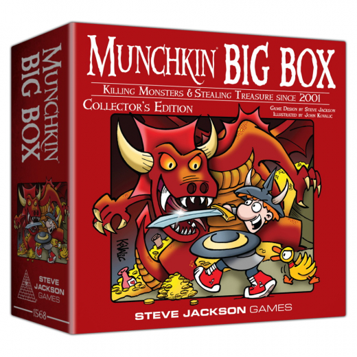 Munchkin Big Box i gruppen SELSKABSSPIL / Spilserier / Munchkin hos Spelexperten (SJG1568)