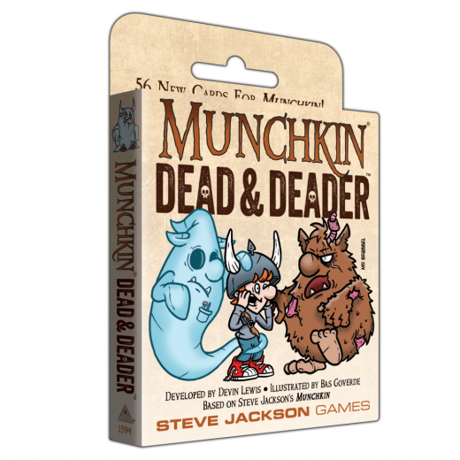 Munchkin: Dead & Deader (Exp.) i gruppen SELSKABSSPIL / Spilserier / Munchkin hos Spelexperten (SJG1594)