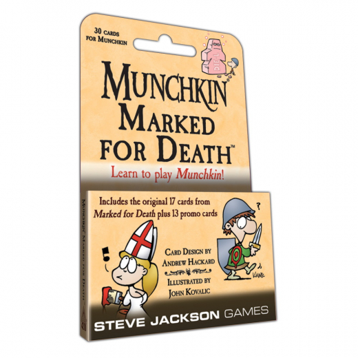 Munchkin: Marked for Death (Exp.) i gruppen SELSKABSSPIL / Spilserier / Munchkin hos Spelexperten (SJG4210)