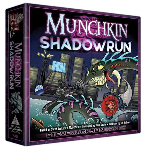 Munchkin Shadowrun i gruppen SELSKABSSPIL / Kortspil hos Spelexperten (SJG4461)