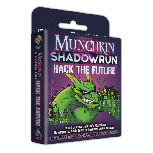 Munchkin Shadowrun: Hack The Future (Exp.) i gruppen SELSKABSSPIL / Spilserier / Munchkin hos Spelexperten (SJG4462)