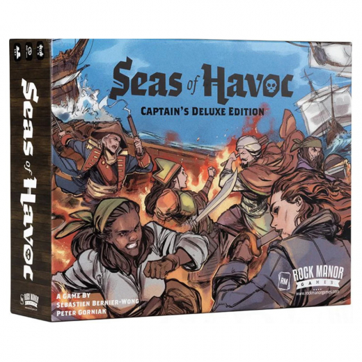 Seas of Havoc: Captain's Deluxe Edition i gruppen SELSKABSSPIL / Strategispil hos Spelexperten (STG9438)