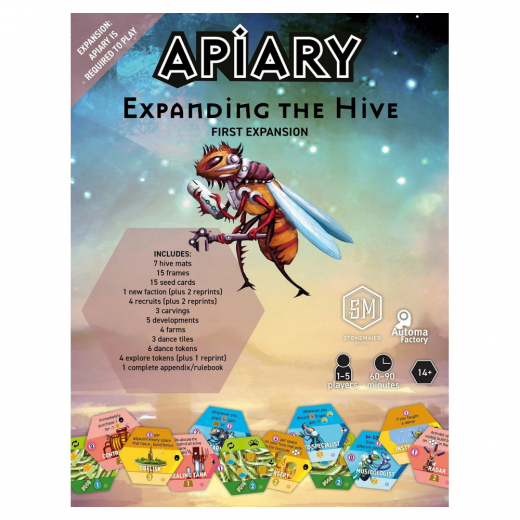 Apiary: Expanding the Hive (Exp.) i gruppen SELSKABSSPIL / Udvidelser hos Spelexperten (STM751)