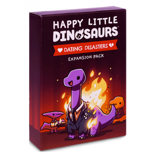 Happy Little Dinosaurs: Dating Disasters (Exp.) i gruppen SELSKABSSPIL / Udvidelser hos Spelexperten (TEE6262)