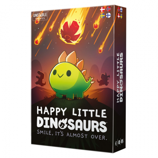 Happy Little Dinosaurs (DK) i gruppen SELSKABSSPIL / Kortspil hos Spelexperten (TEEHLD01NOR)