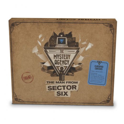 The Mystery Agency: The Man From Sector Six i gruppen SELSKABSSPIL / Escape Room hos Spelexperten (TMA004)