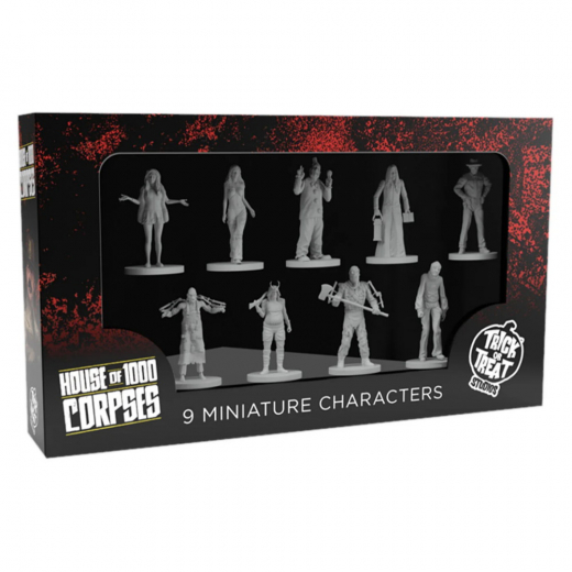 House of 1000 Corpses - 9 Miniature Characters (Exp.) i gruppen SELSKABSSPIL / Tilbehør / Andet hos Spelexperten (TPQH1KM1)