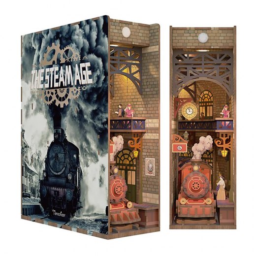 Tonecheer Book Nook - The Steam Age i gruppen PUSLESPIL / Book Nook hos Spelexperten (TQ125)