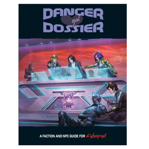 Cyberpunk Red RPG: Danger Gal Dossier i gruppen SELSKABSSPIL / Rollespil / Cyberpunk Red RPG hos Spelexperten (TRGCR3071)