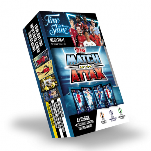 Match Attax TCG 24/25 Mega Tin 1 i gruppen SELSKABSSPIL / Kortspil hos Spelexperten (UCLMA24-061)