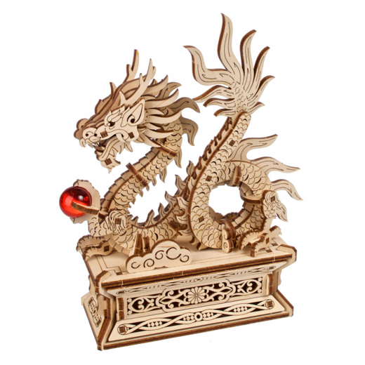 Ugears Wooden Dragon i gruppen PUSLESPIL / Modelbygning / Ugears hos Spelexperten (UG70259)