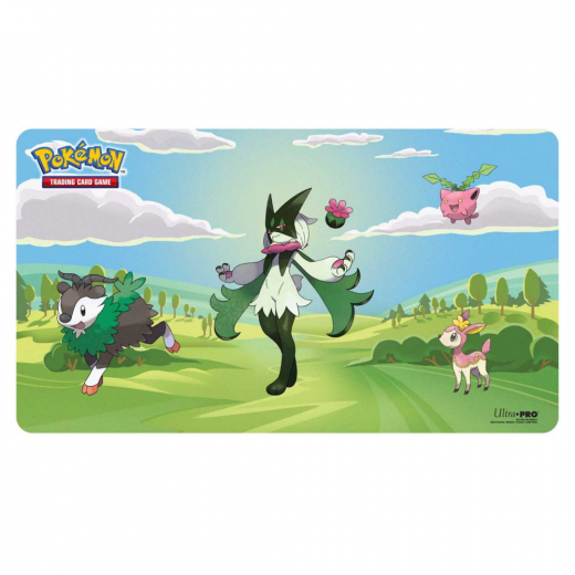 Pokémon TCG: Playmat - Morning Meadow i gruppen SELSKABSSPIL / Tilbehør / Andet hos Spelexperten (ULT16470)