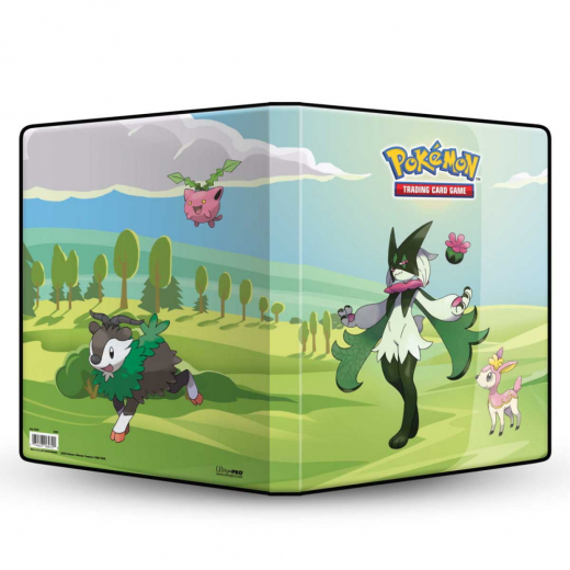 Pokémon TCG: 9-Pocket Portfolio - Morning Meadow i gruppen SELSKABSSPIL / Tilbehør / Opbevaring hos Spelexperten (ULT16472)