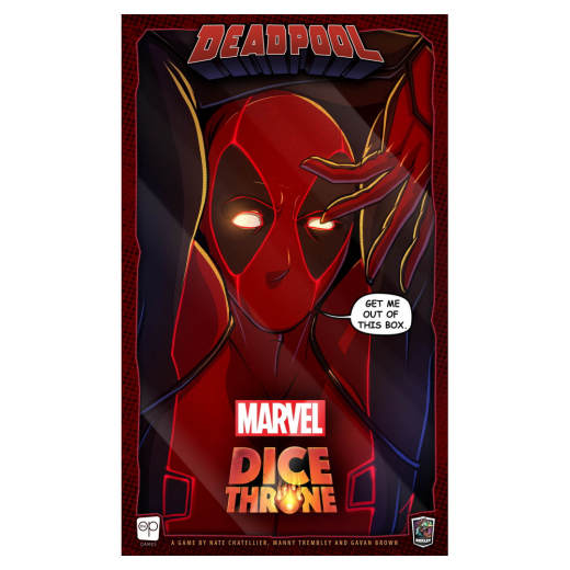 Marvel Dice Throne: Deadpool Deluxe Expansion i gruppen SELSKABSSPIL / Udvidelser hos Spelexperten (USADT011464)