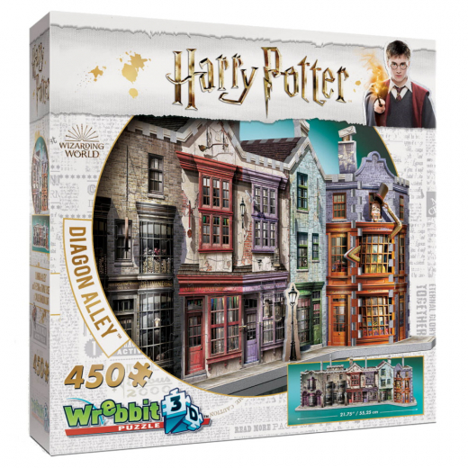 Wrebbit - Harry Potter Diagon alley i gruppen PUSLESPIL / 3D puslespil hos Spelexperten (W01010)